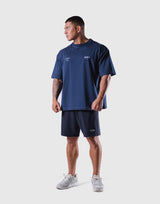 LÝFT x EVERLAST x SUNG Big T-Shirt - Navy