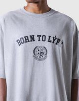 College Logo Big T-Shirt - Grey