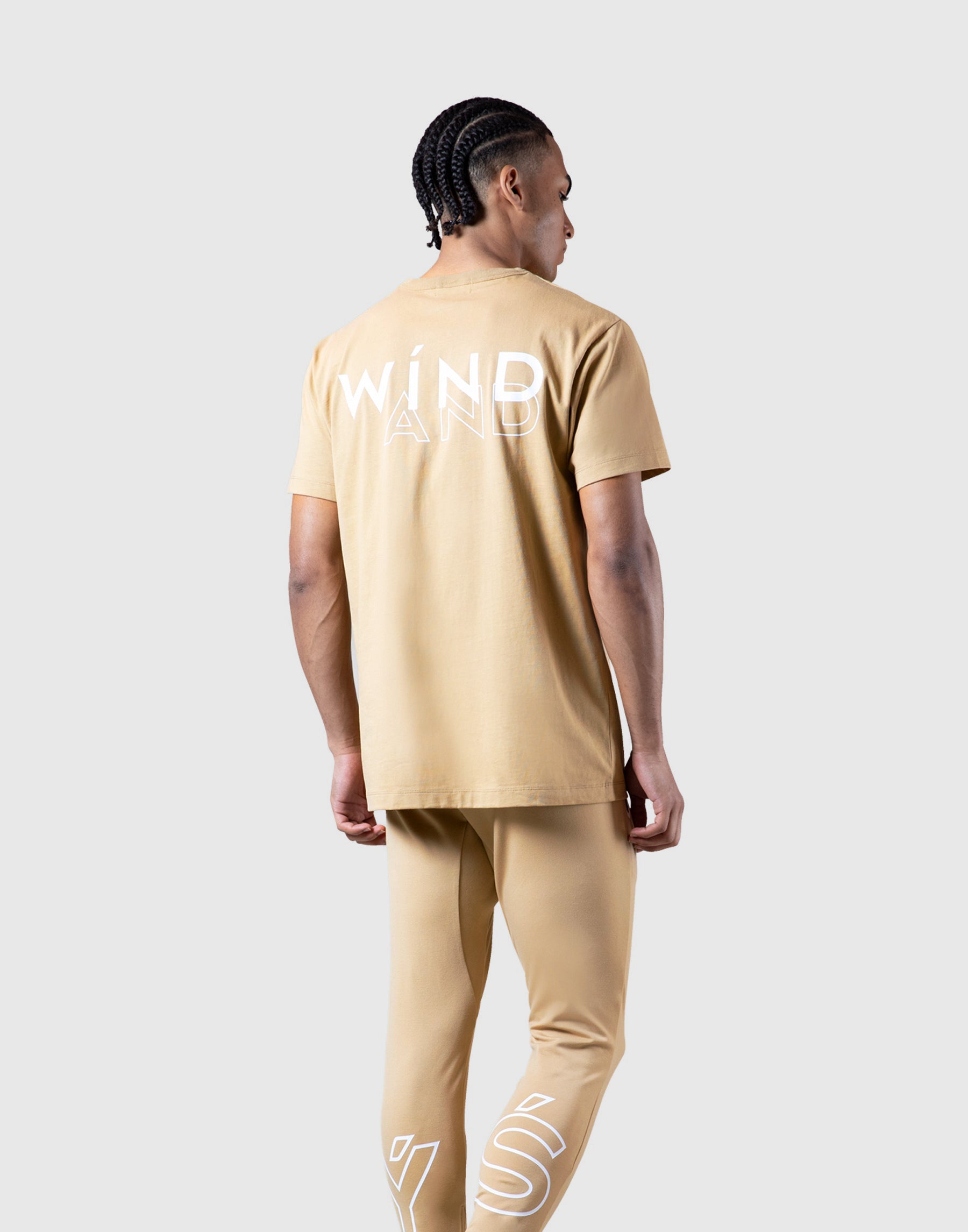 LÝFT × WIND AND SEA Standard T-Shirt - Beige