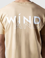 LÝFT × WIND AND SEA Standard T-Shirt - Beige