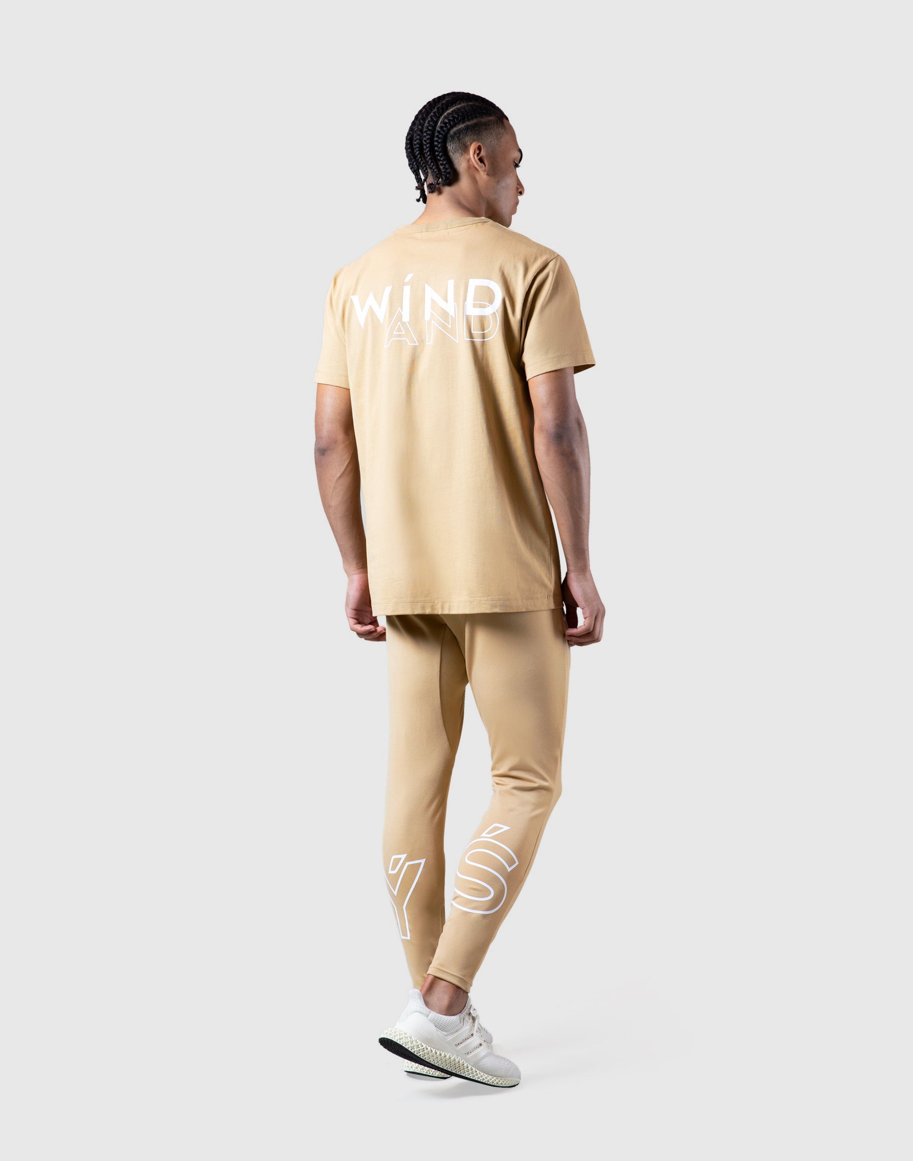 LÝFT × WIND AND SEA Standard T-Shirt - Beige