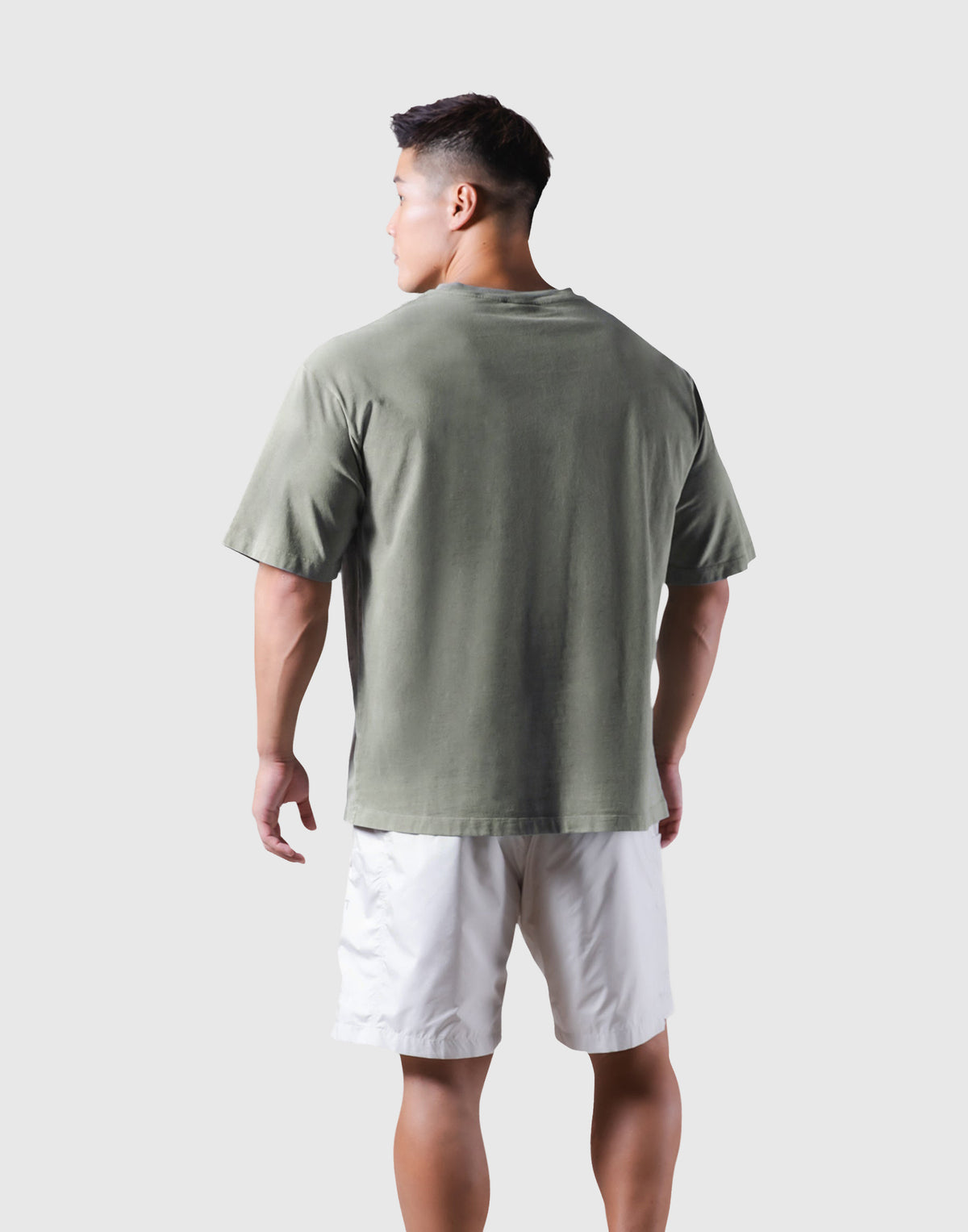 LÝFT Vintage Big T-Shirt - Olive