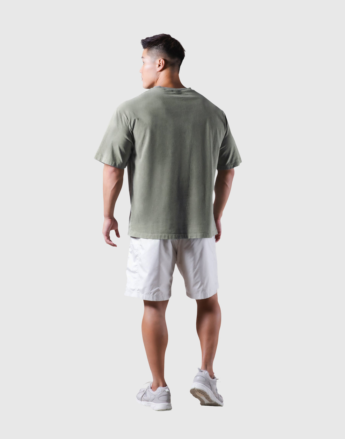 LÝFT Vintage Big T-Shirt - Olive