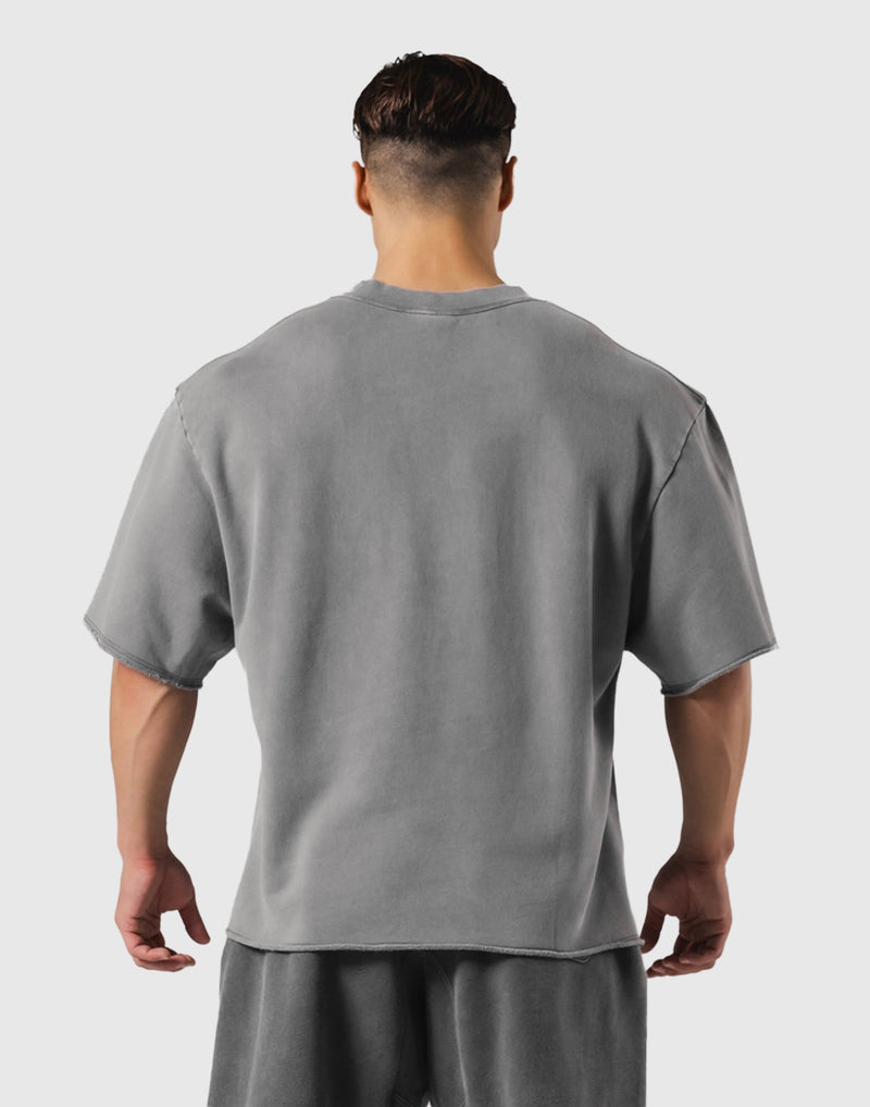 Arch Team LÝFT Logo Vintage Sweat T-Shirt - D.Grey