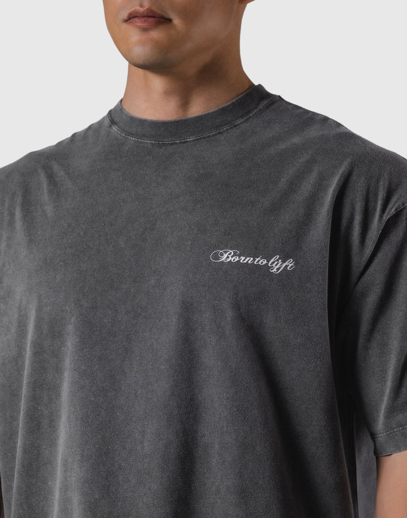 REPS Graphic Vintage Big T-Shirts - D.Grey – LÝFT