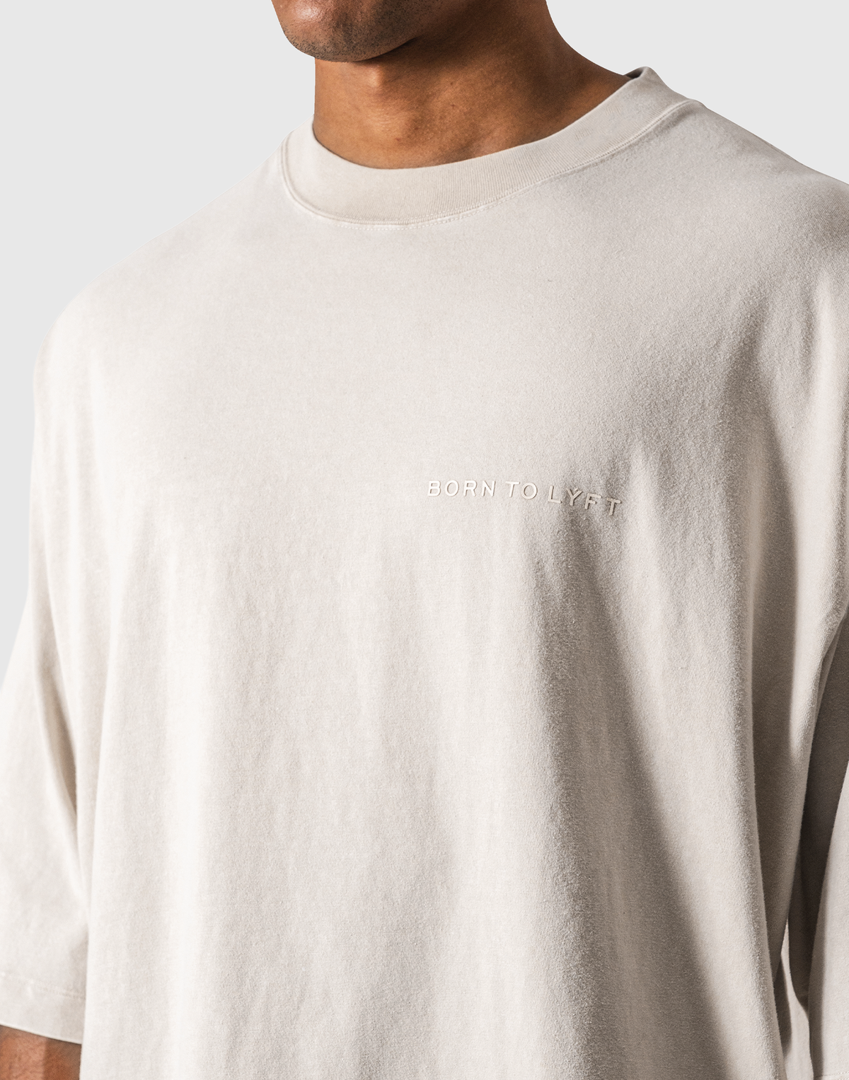 One Point BTL Vintage Extra Big T-Shirt - Ivory