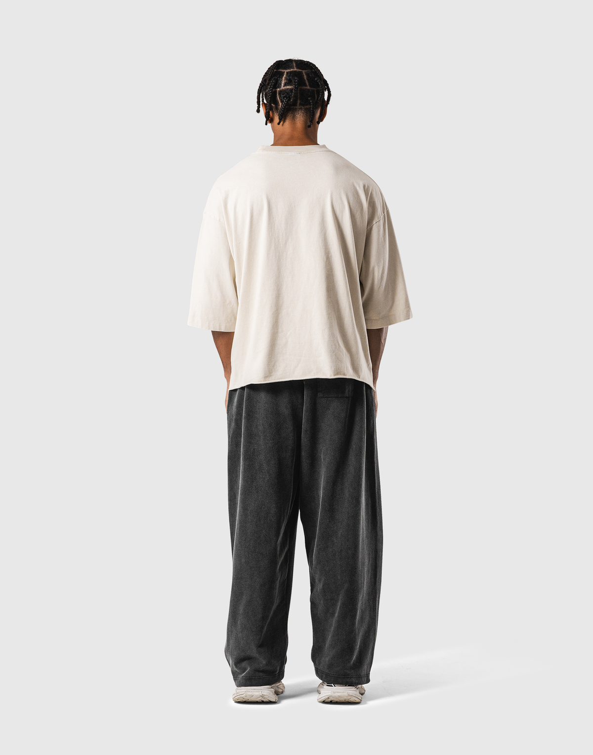 One Point BTL Vintage Extra Big T-Shirt - Ivory