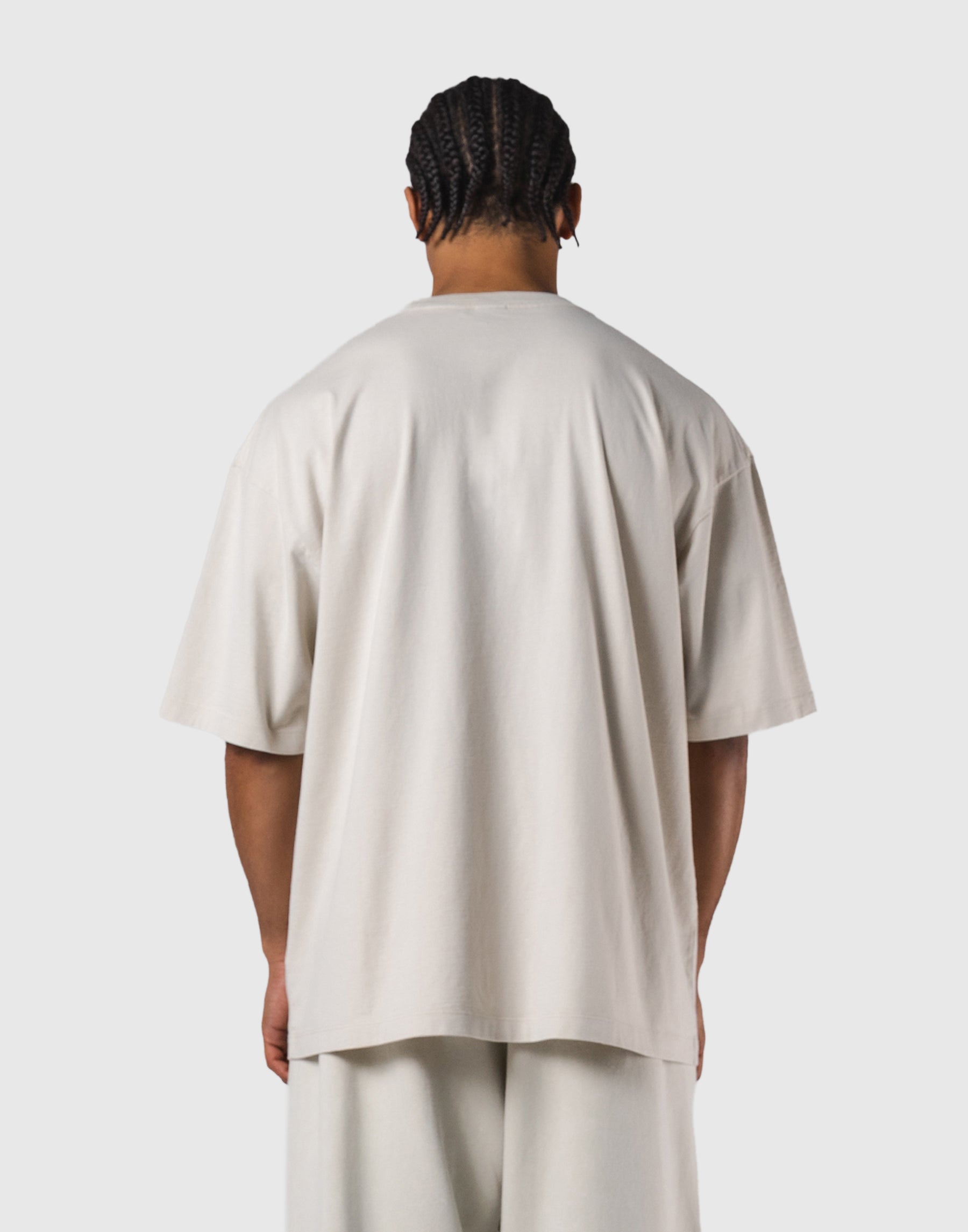 One Point LÝFT Logo Vintage Big T-Shirt - Ivory
