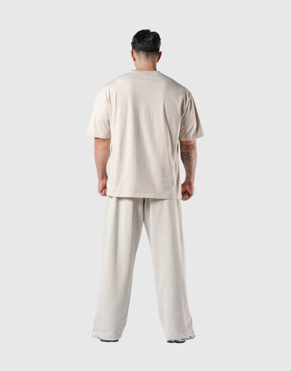 LÝFT Vintage Logo Big T-Shirt - Ivory