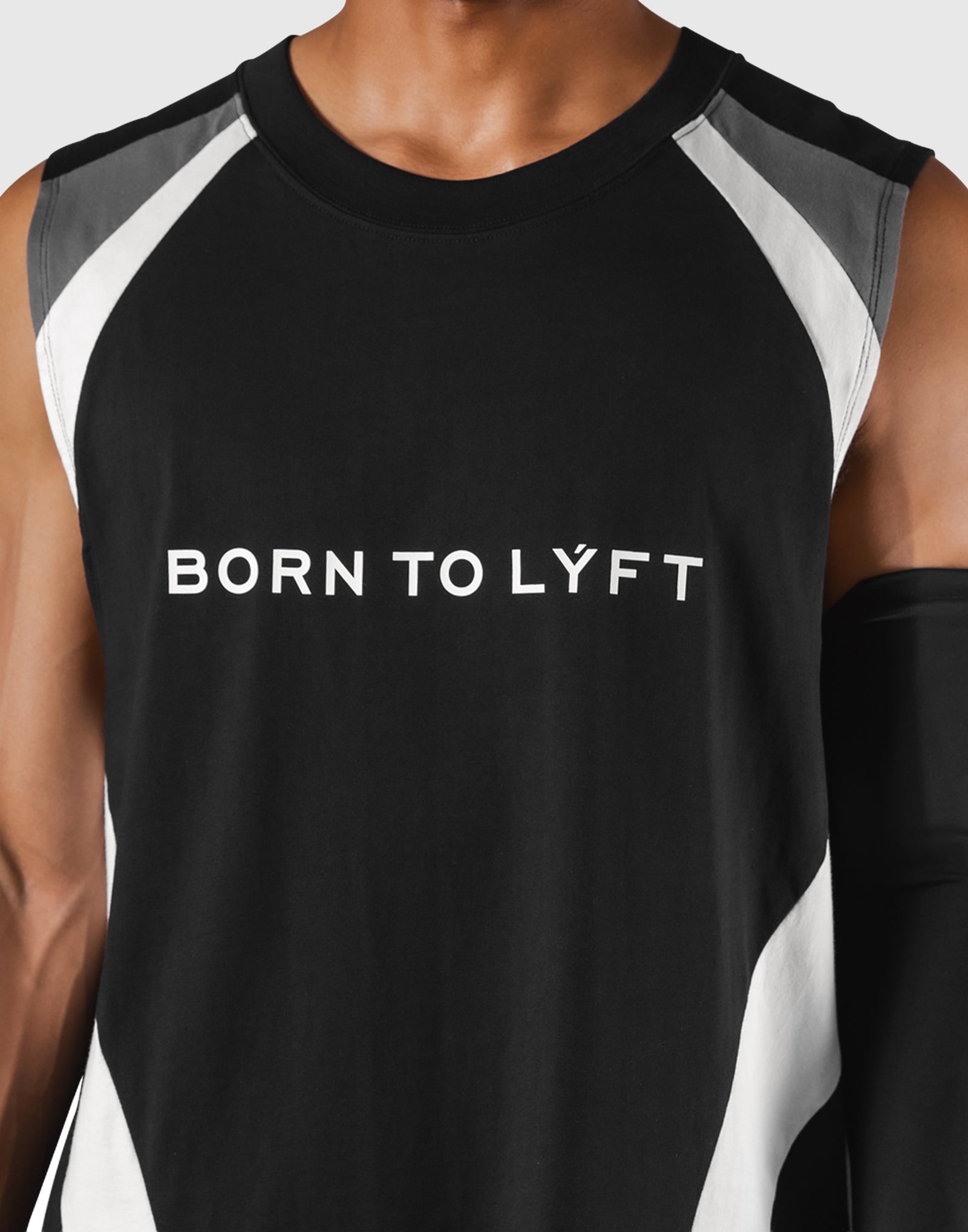 Round Pattern Loose Fit Tanktop - Black – LÝFT