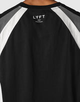 Round Pattern Loose Fit Tanktop - Black