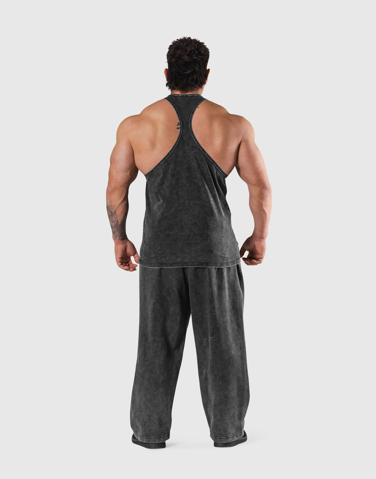 BTL Logo Vintage Training Tanktop - Black – LÝFT