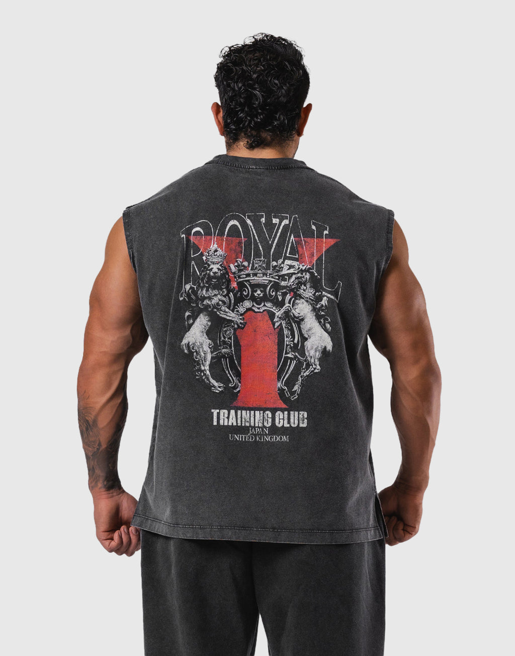 Vintage Statue Y Graphic Vintage Tanktop - Black – LÝFT