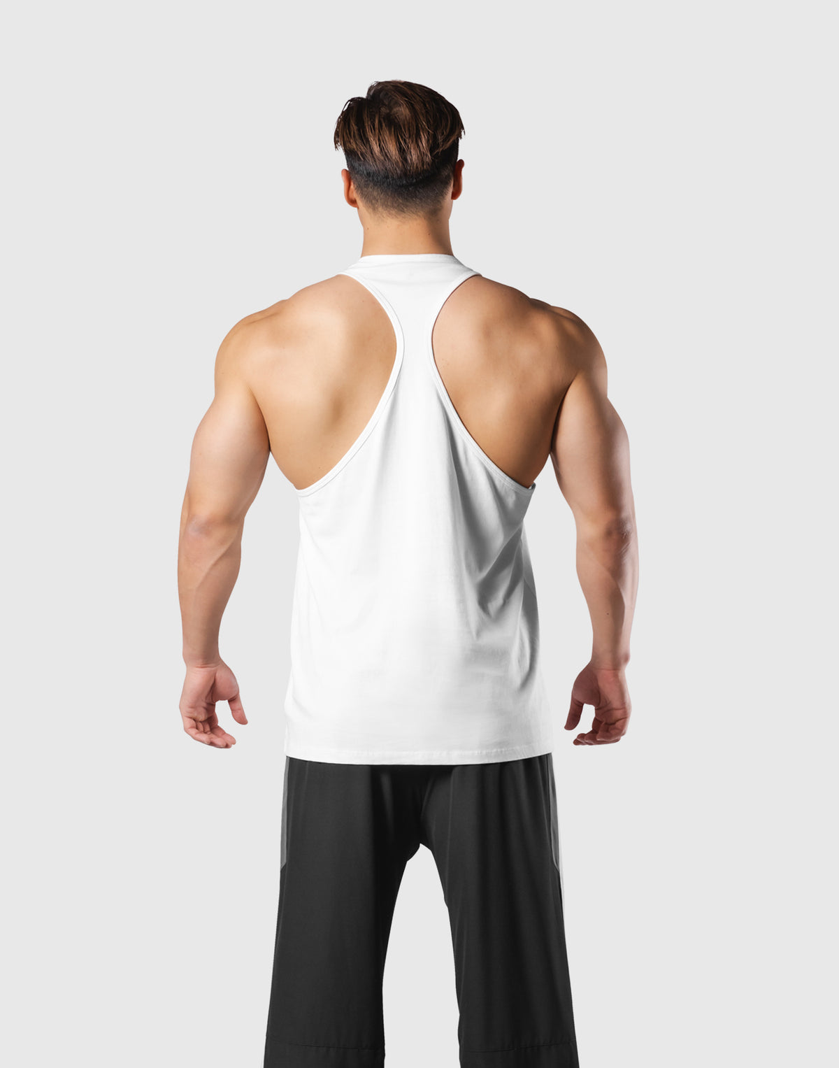 Metal Logo Training Tanktop - White