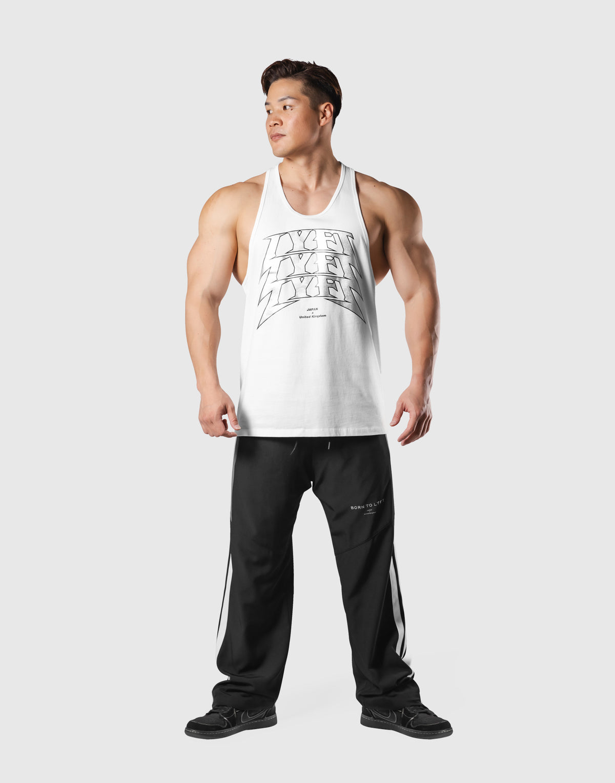 Metal Logo Training Tanktop - White
