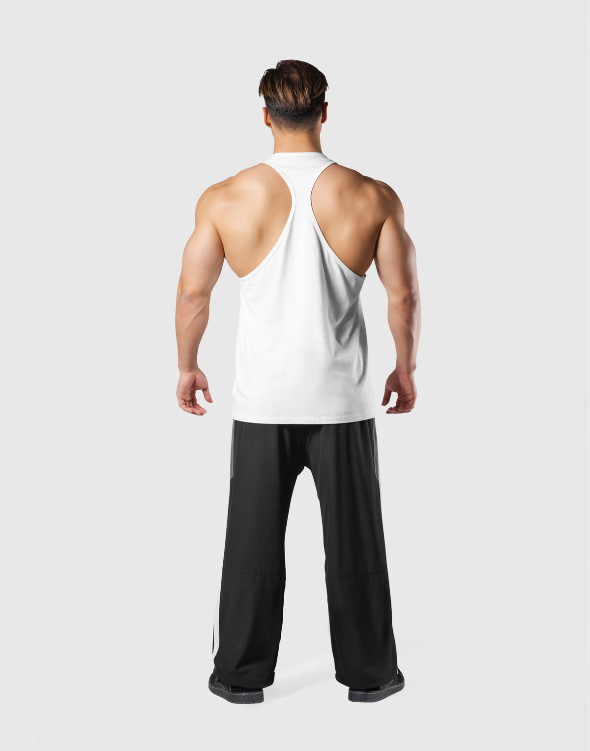 Metal Logo Training Tanktop - White