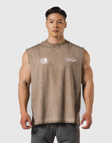 Extend Cotton Team LÝFT Graphic Tanktop - Beige