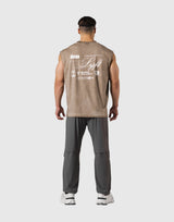 Extend Cotton Team LÝFT Graphic Tanktop - Beige