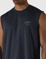 LÝFT Athletic Stretch Mesh Tanktop - D.Grey