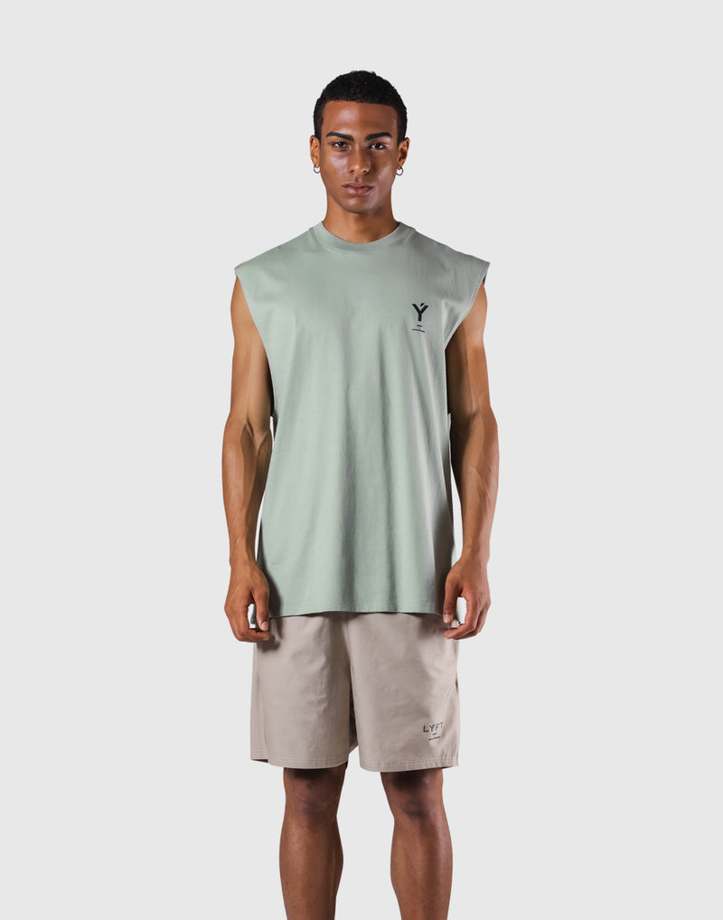 Bird Graphic Sleeveless Top - Light Green – LÝFT