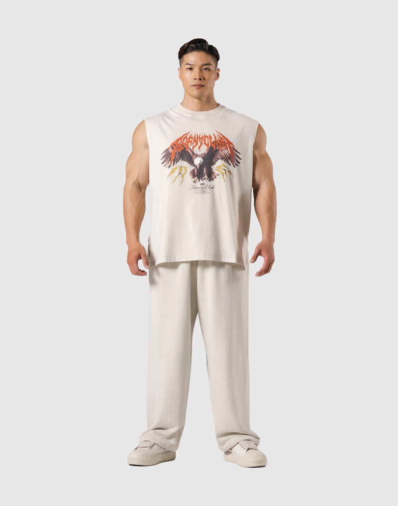 Eagle Graphic Vintage Tanktop - Ivory – LÝFT