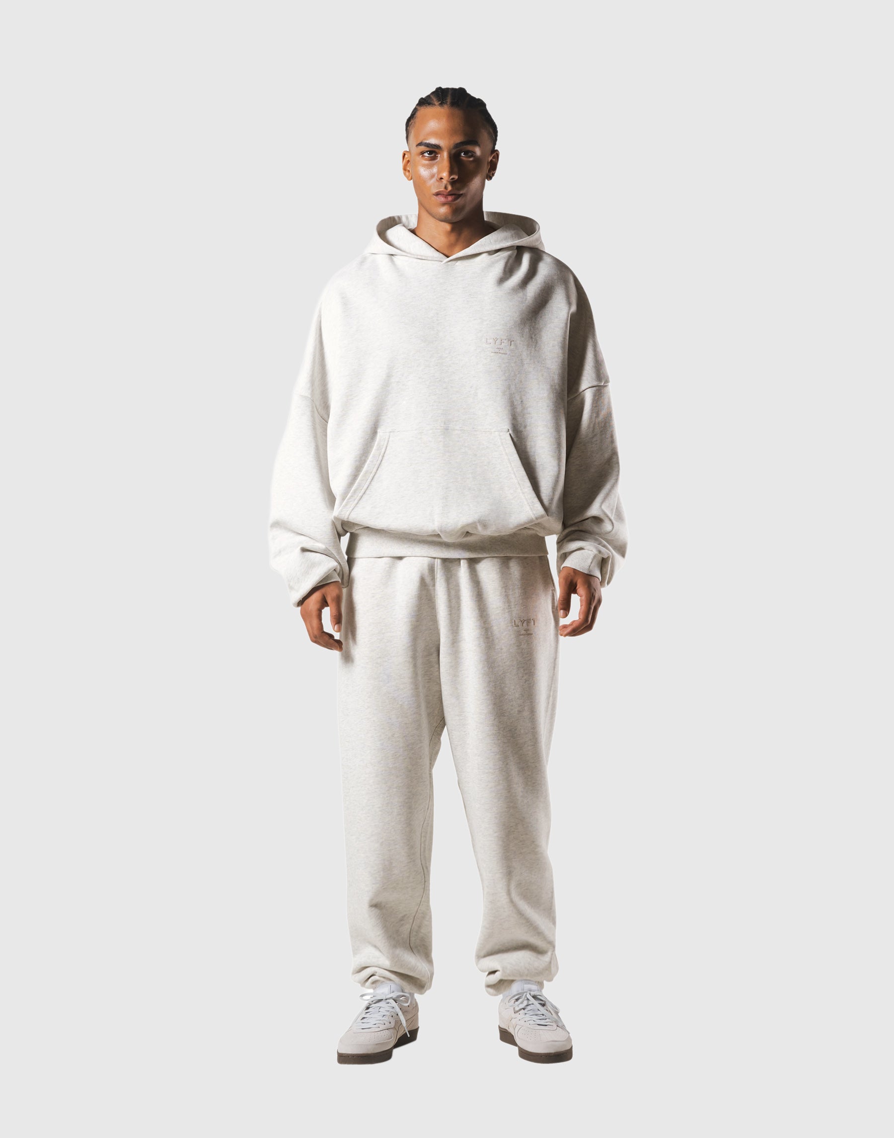 ONE POINT LÝFT OVERSIZE SWEAT HOODIE One Point LÝFT Oversize Sweat Hoodie - Beige