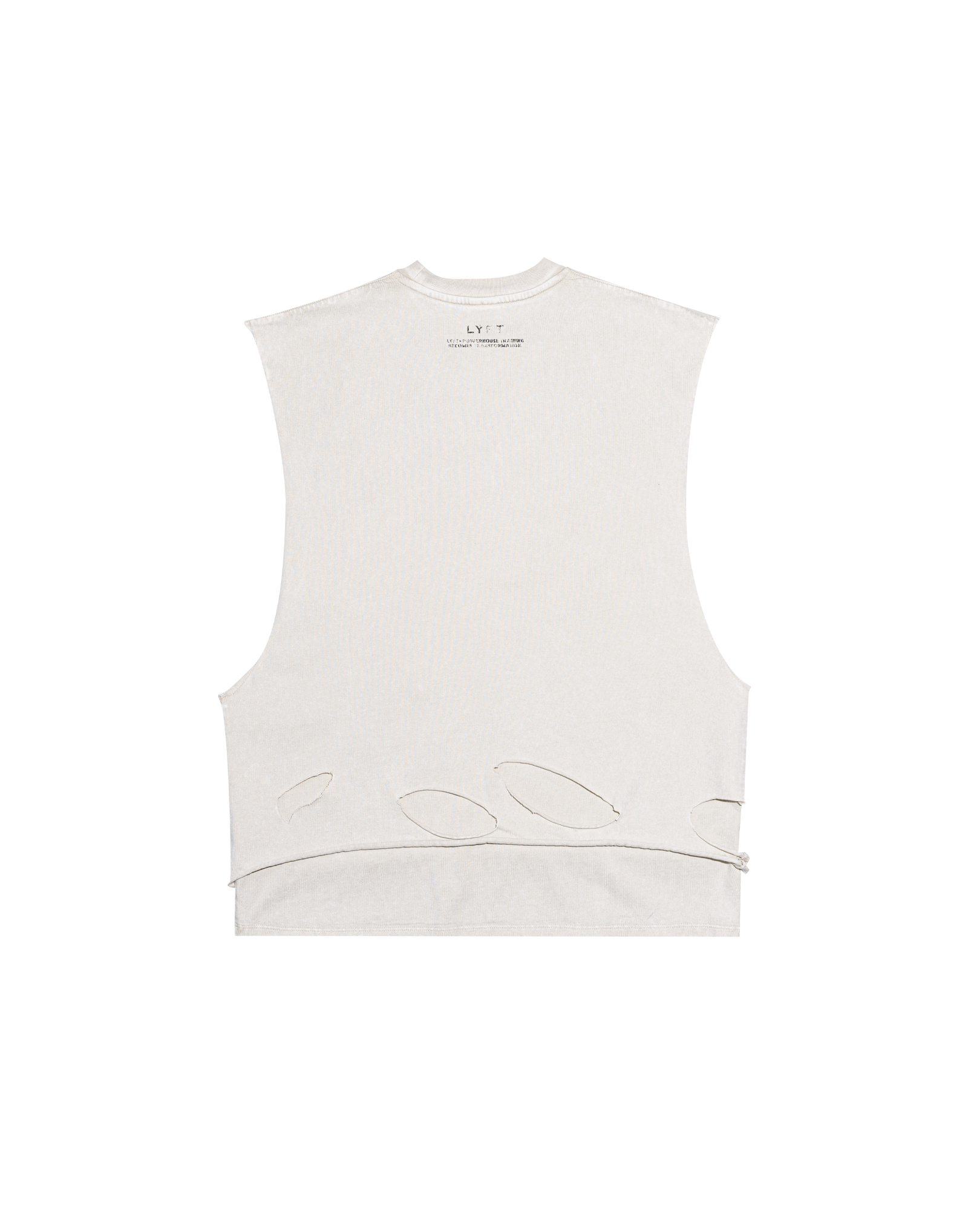 lyft 専用 LÝFT × Power House Gym Layered Vintage Tanktop - Ivory