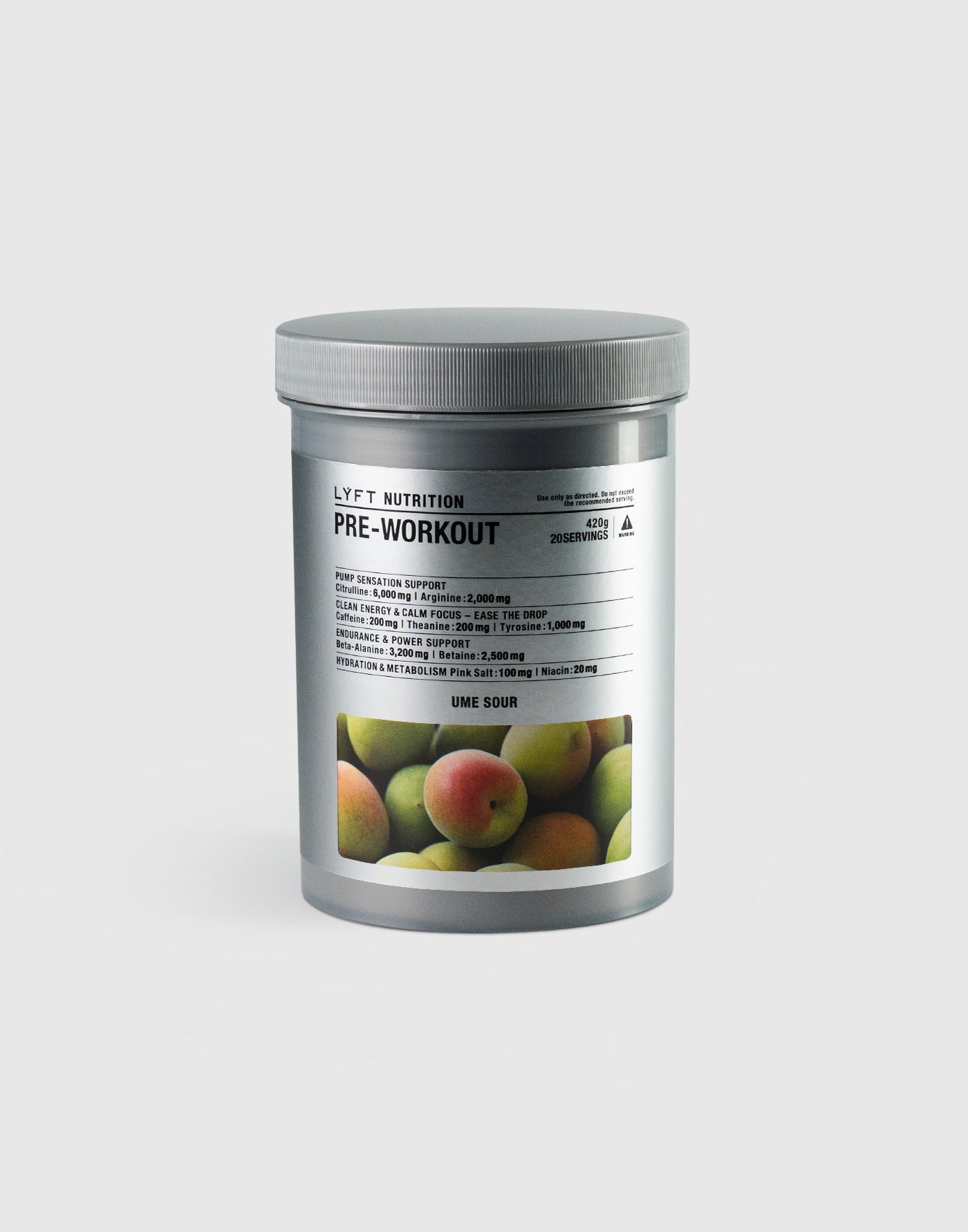 Official] LÝFT Nutrition | PREWORKOUT Ume Sour Flavor