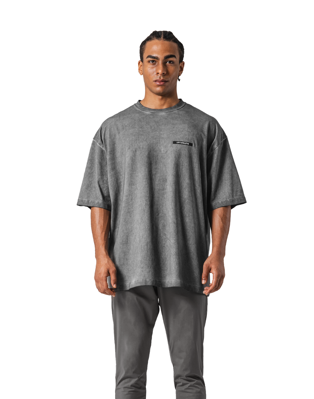 Extend Cotton Big T-Shirt - D.Grey – LÝFT