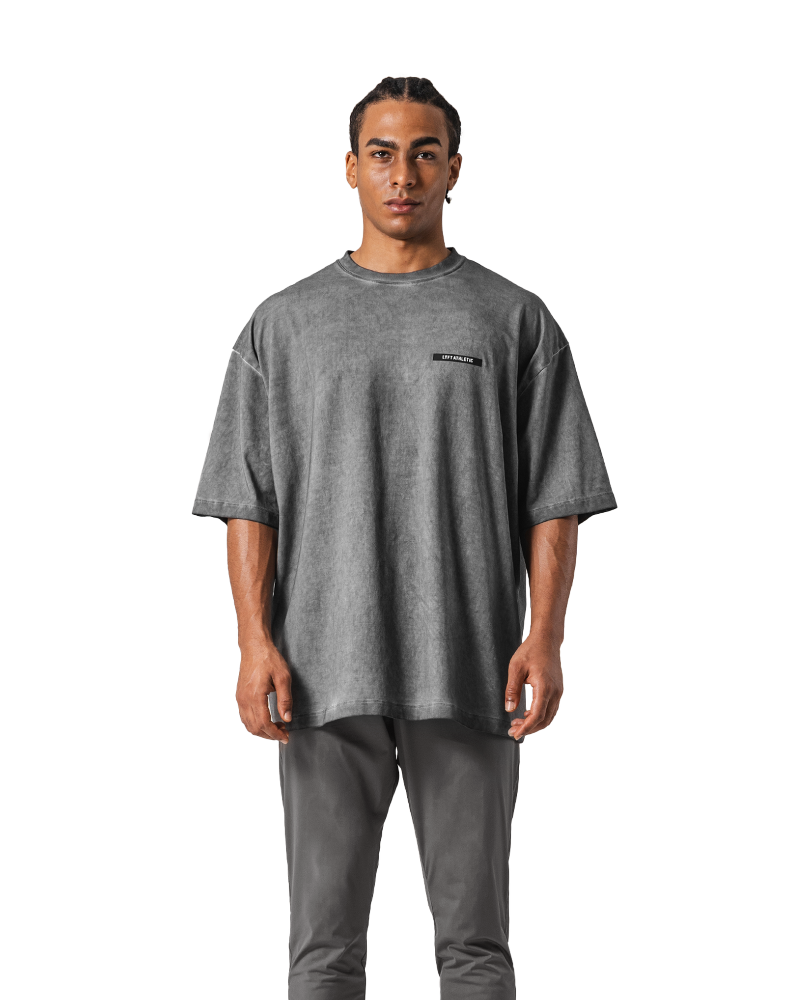 Extend Cotton Big T-Shirt - D.Grey – LÝFT