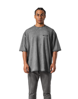 Extend Cotton Big T-Shirt - D.Grey