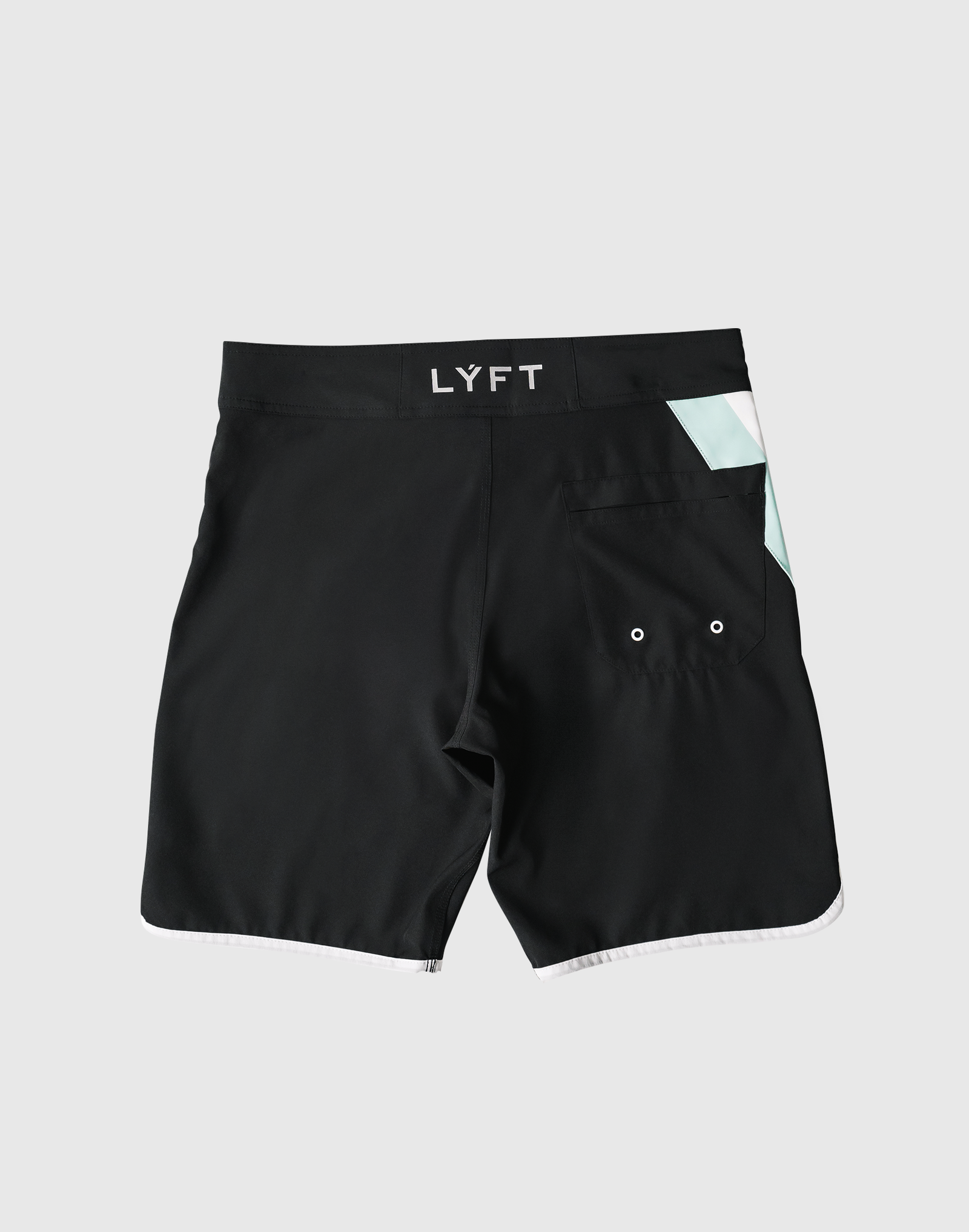 LÝFT Stage Shorts - Mint/Black