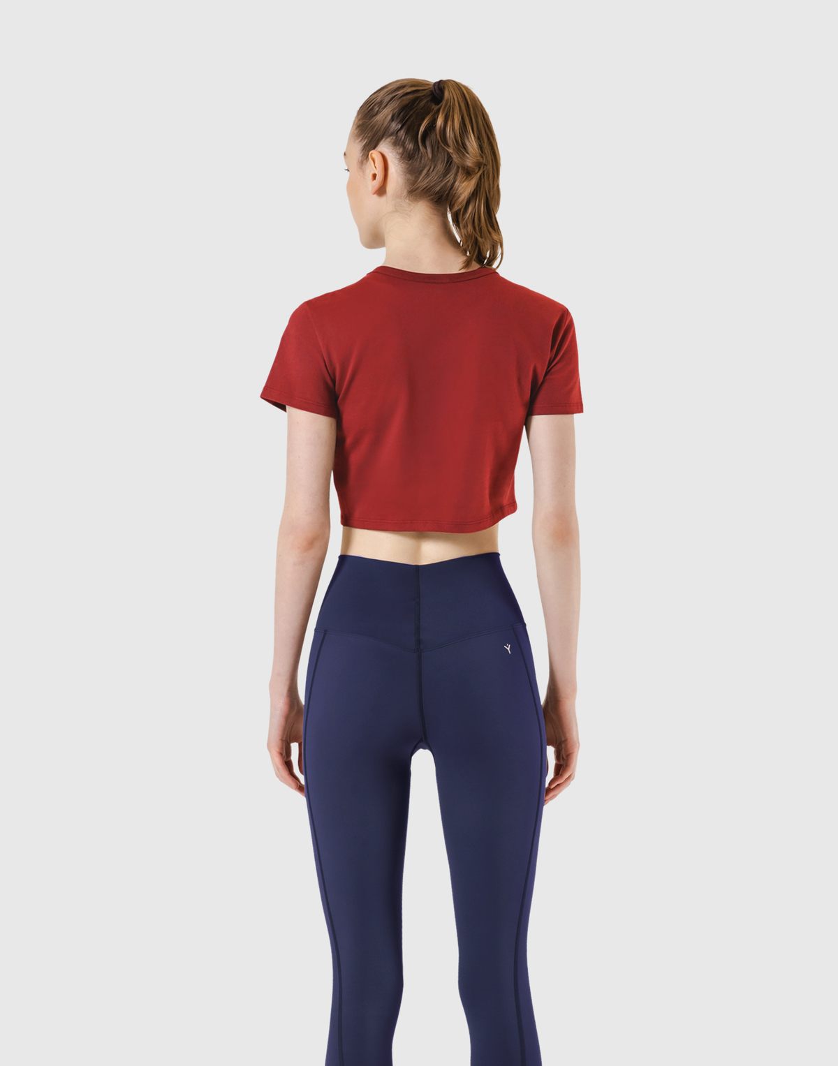 Standard Cropped T-Shirt - Red