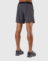 Stretch Waffle Nylon Shorts - D.Grey