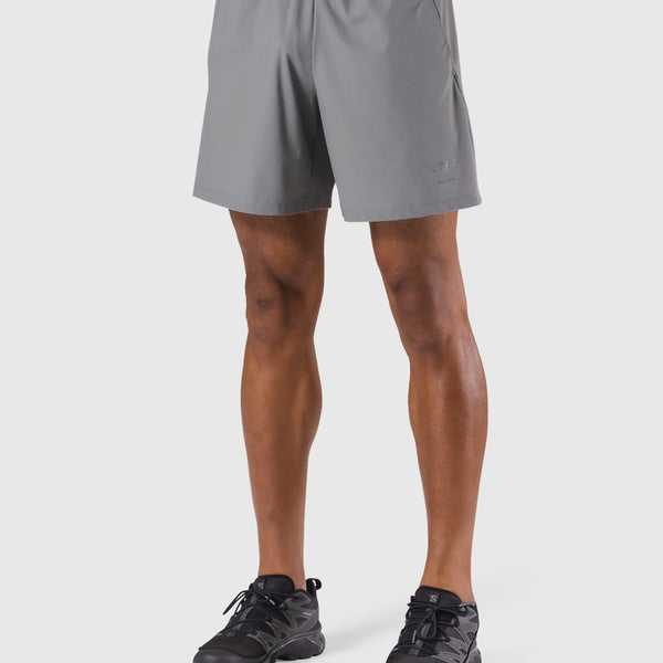 Stretch Waffle Nylon Shorts - Grey – LÝFT