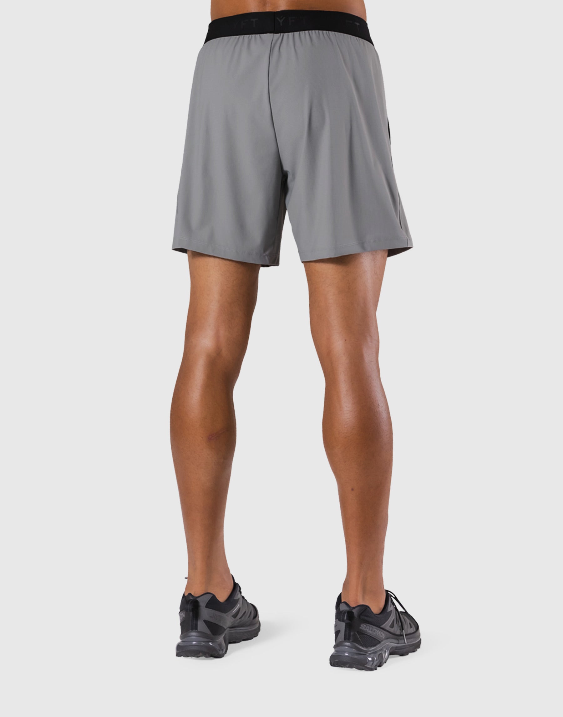 【完売品】LYFT STRETCH NYLON SHORTS - Lサイズ Stretch Waffle Nylon Shorts - Grey – LÝFT