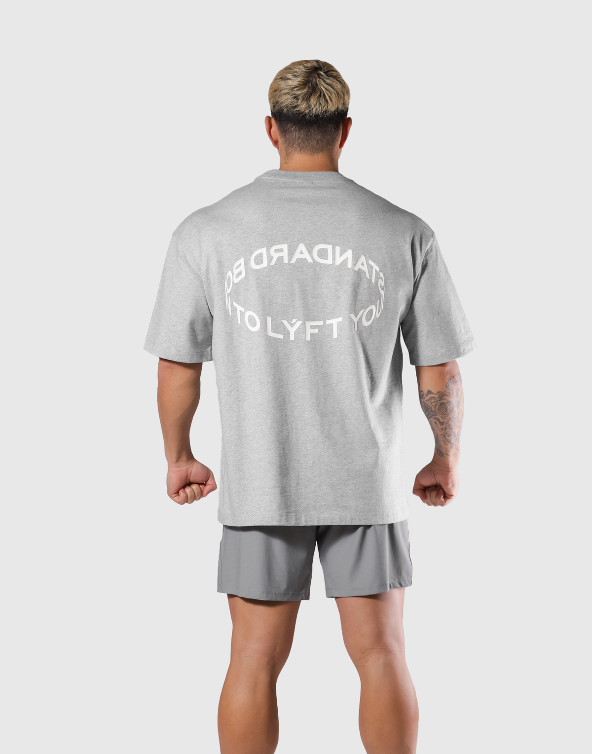 Symbolic Ring Big T-Shirt - Grey