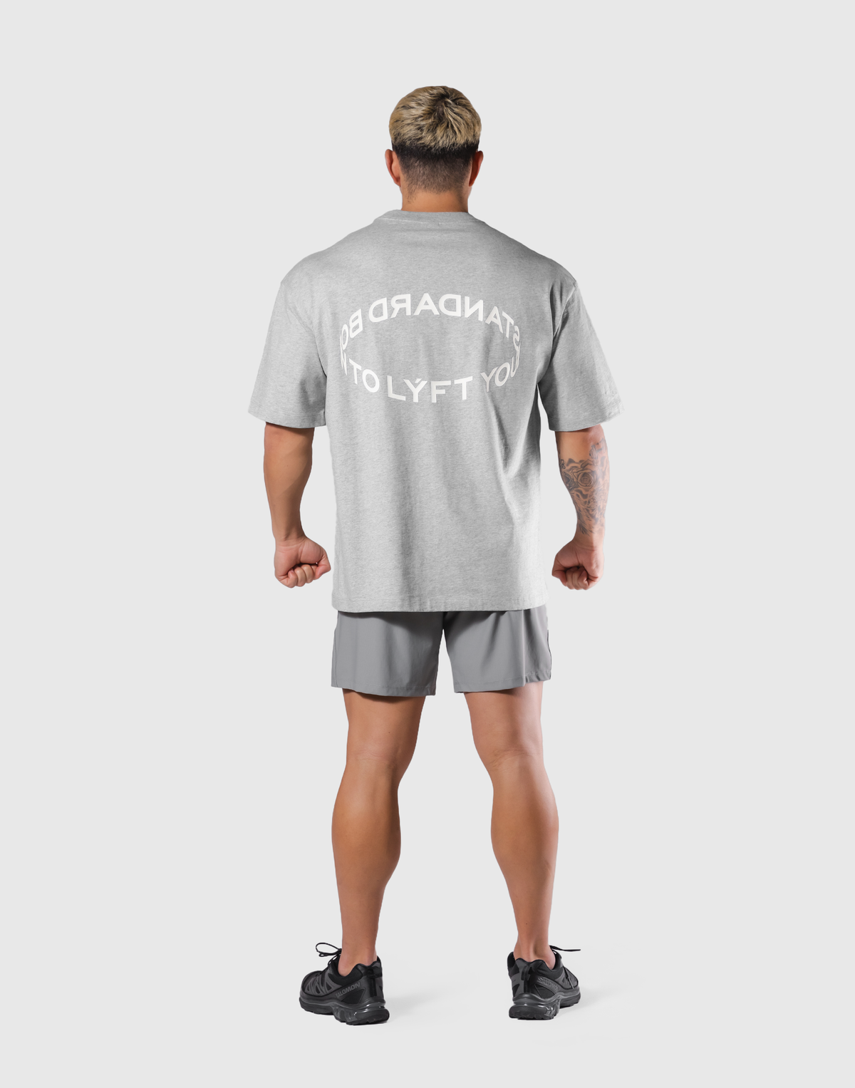 Symbolic Ring Big T-Shirt - Grey
