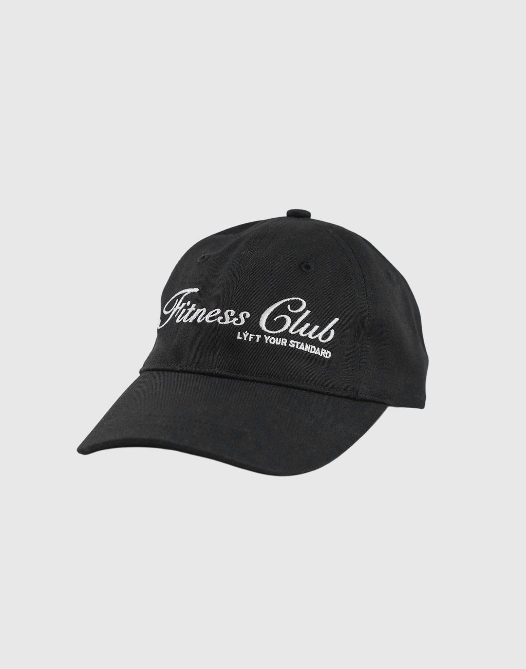 Fitness Club Logo Cap - Black – LÝFT