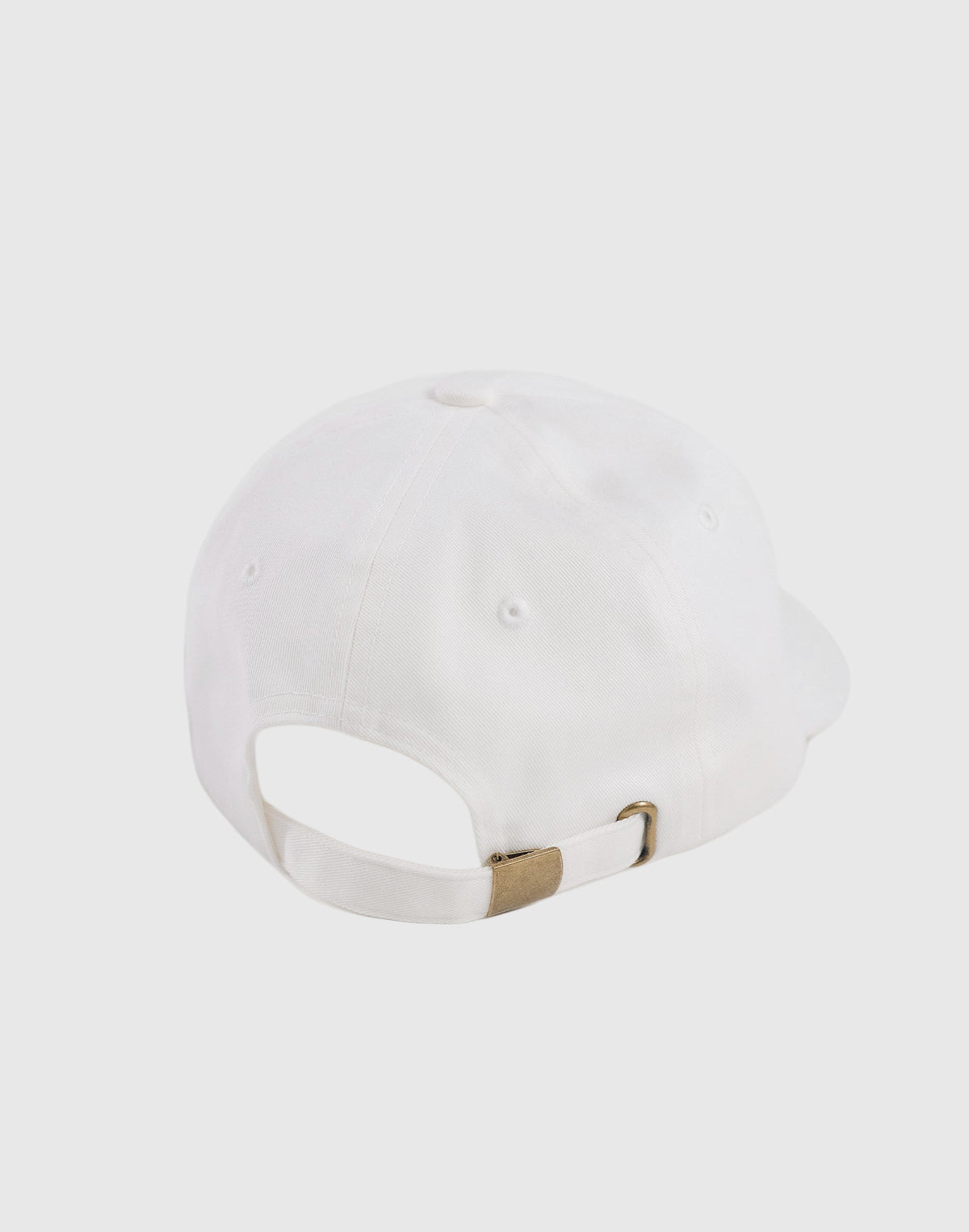 Fitness Club Logo Cap - White