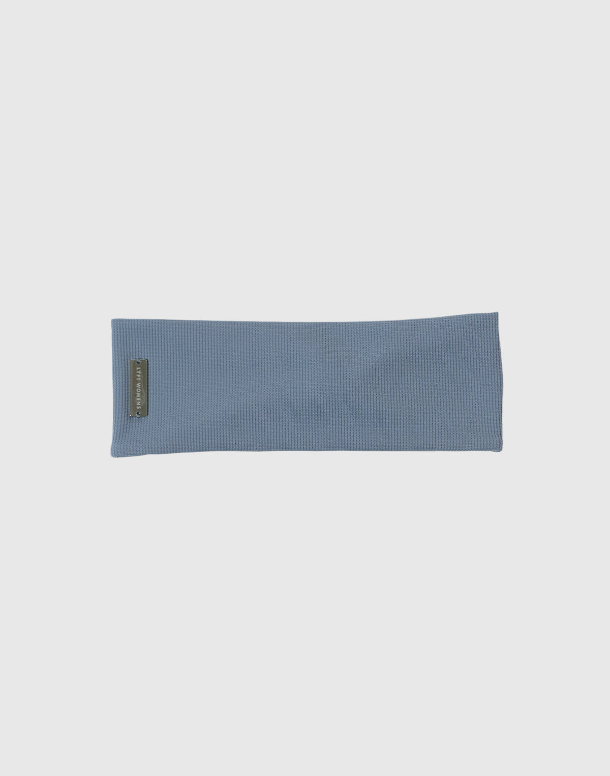 Micro Waffle Stretch Headband - Grey