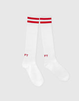 2Line Long Socks - Red