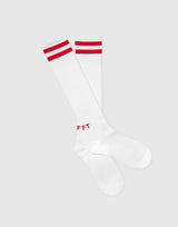 2Line Long Socks - Red
