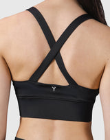 LÝFT Cross Strap Bratop - Black