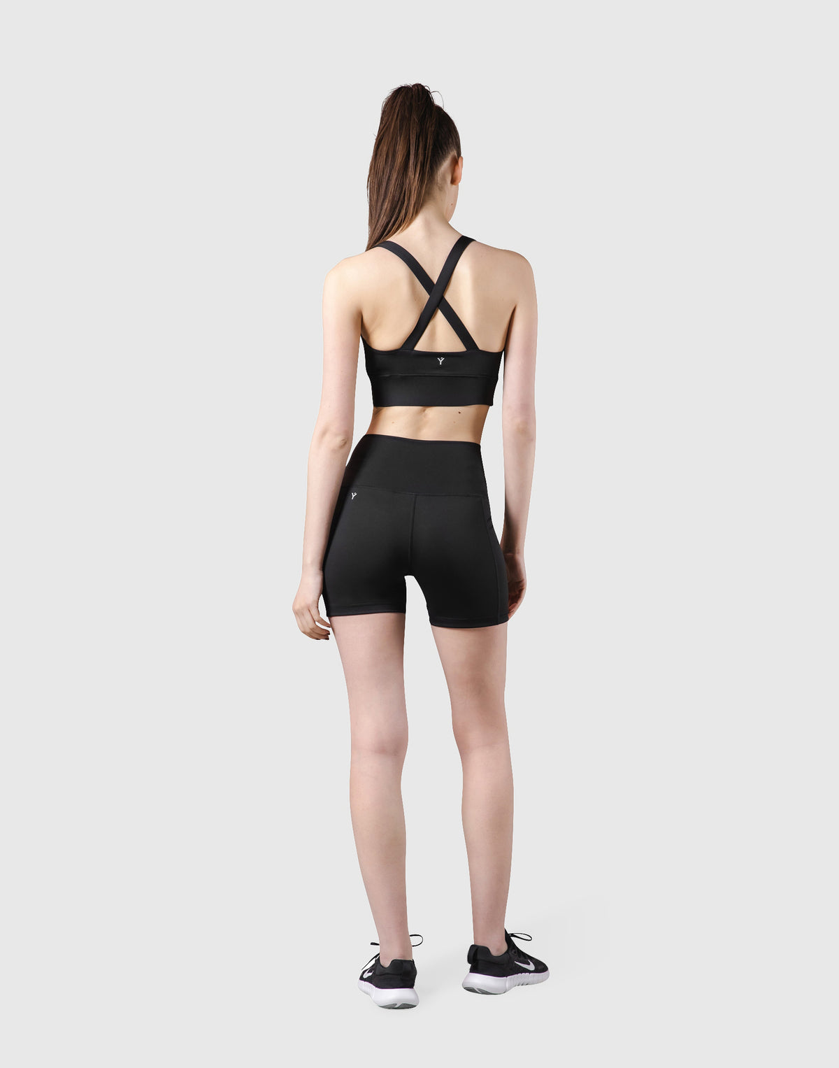 LÝFT Cross Strap Bratop - Black