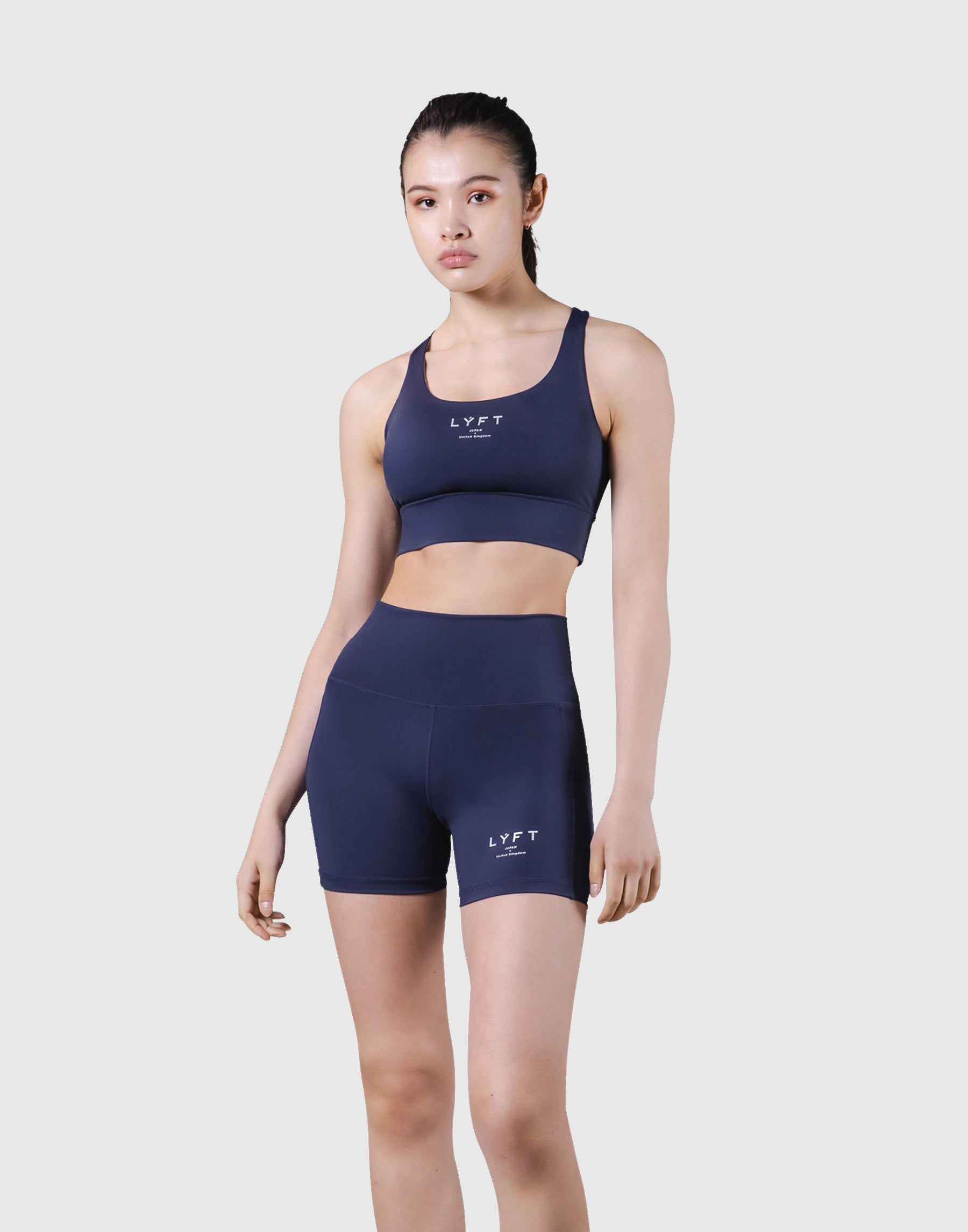 LÝFT Cross Strap Bratop - Navy