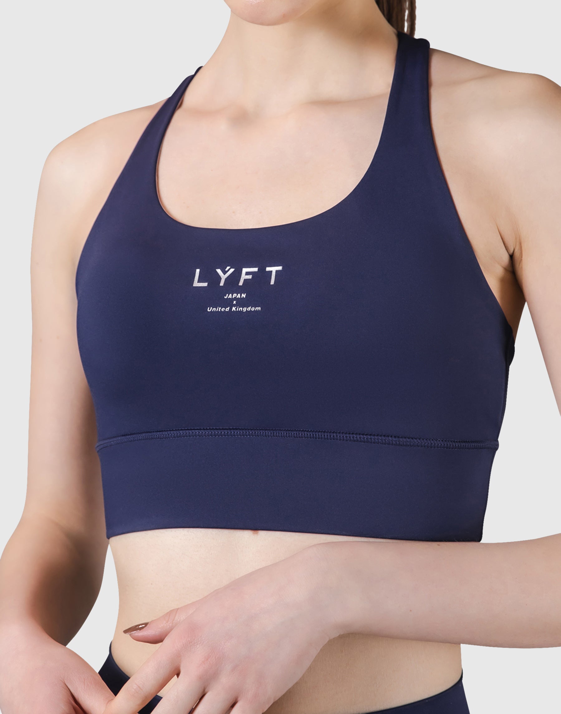 Lyft ブラトップ　Mサイズ LÝFT Cross Strap Bratop - Navy