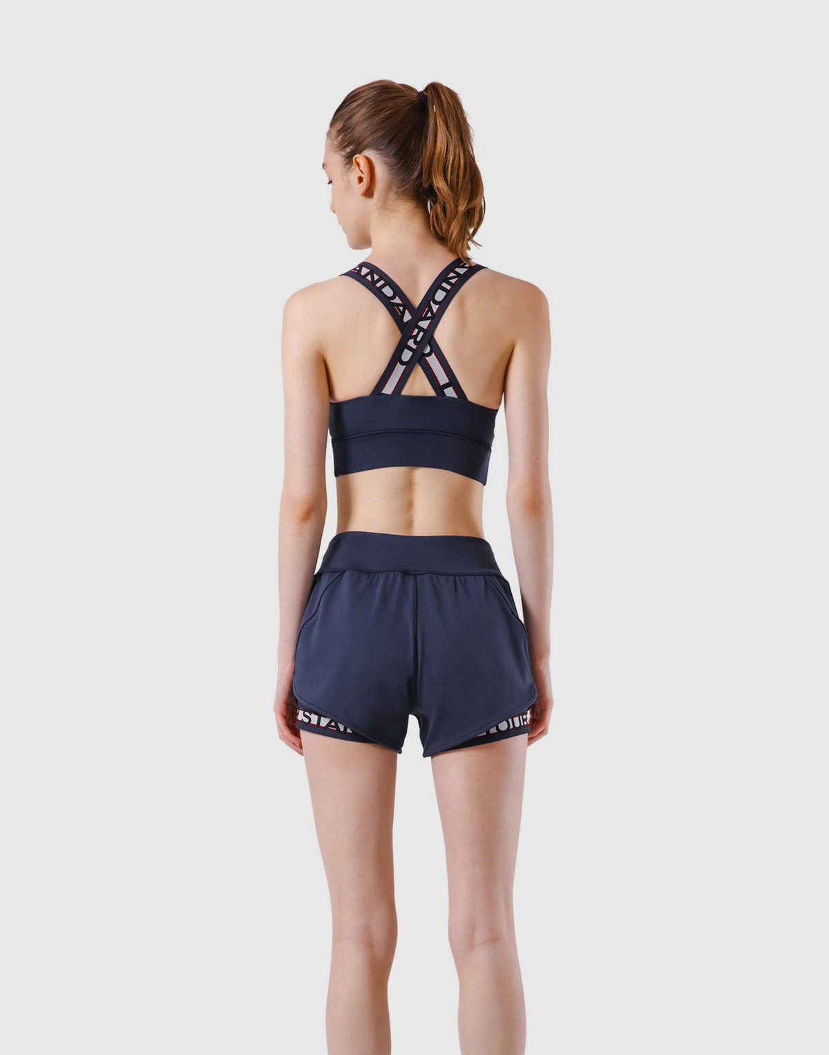 LÝFT Border Strap Bratop - Navy