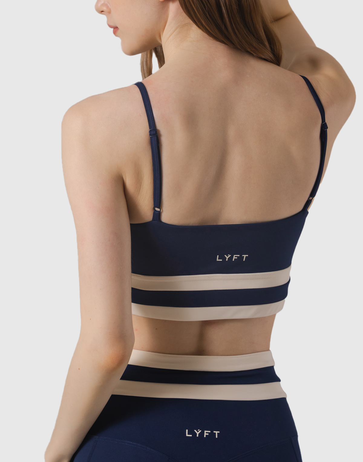 Comfort Up Border Bratop - Navy