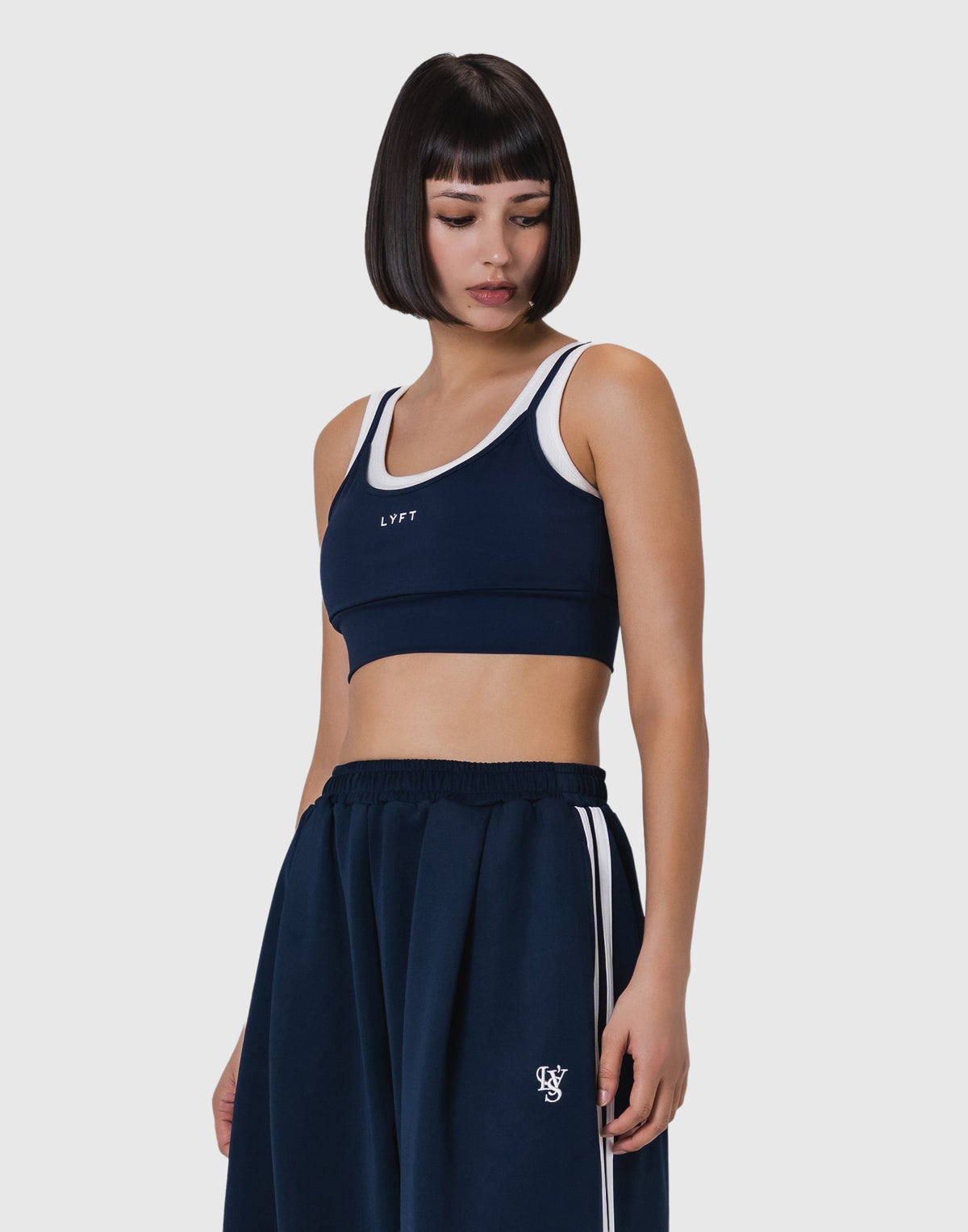 LÝFT Club Waist Rib Bratop - Black